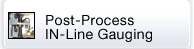 Post-Process IN-Line Gauging